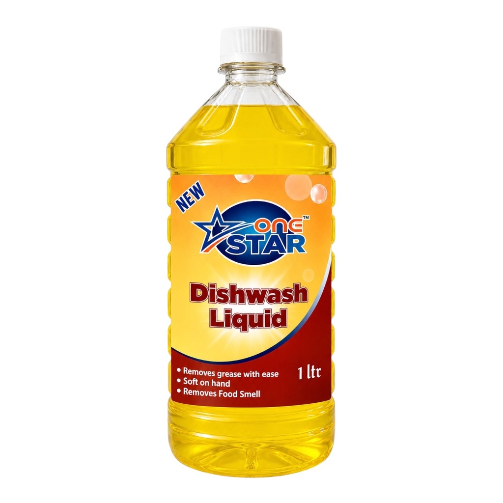 OneStar Dish Wash Liquid 1 Ltr
