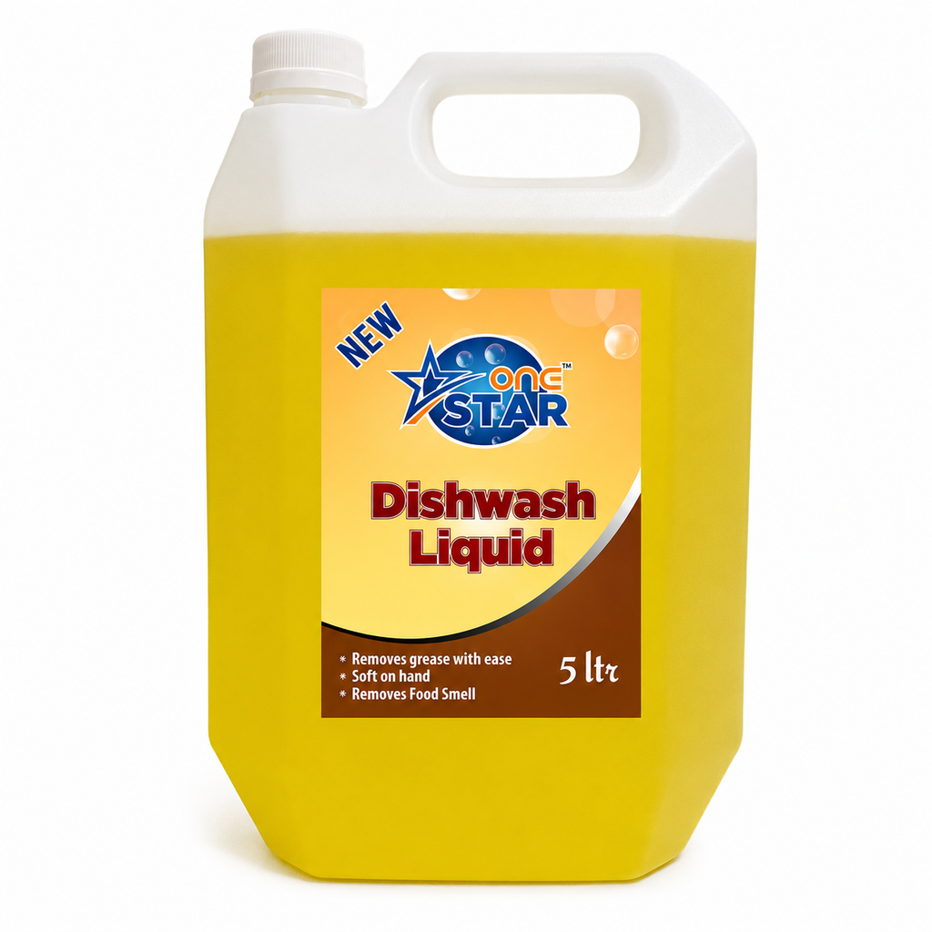 OneStar Dish Wash Liquid 5 Ltr